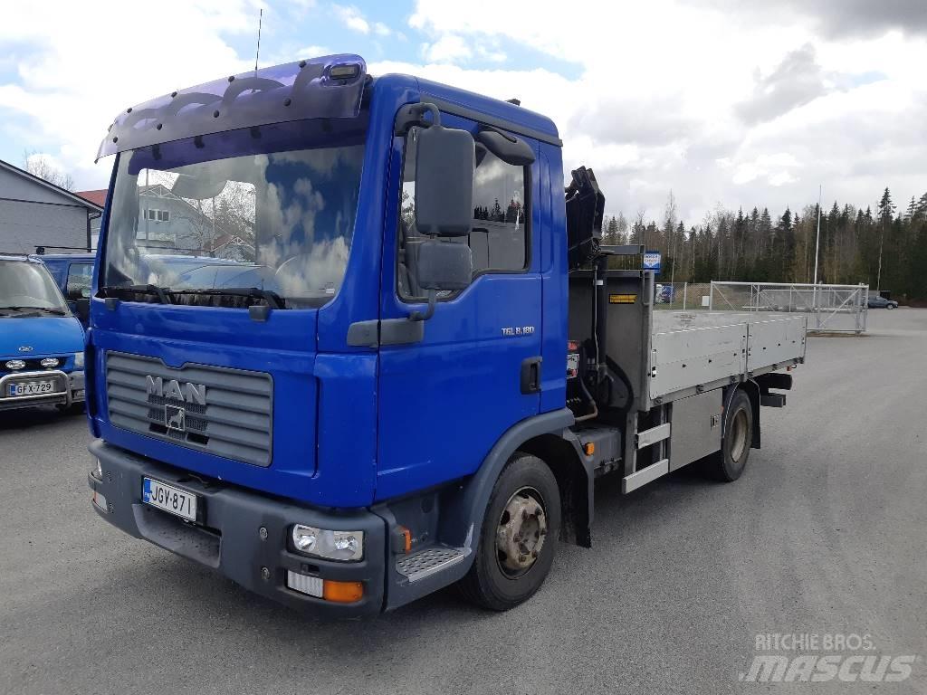 MAN TGL 8.180 Autožeriavy, hydraulické ruky