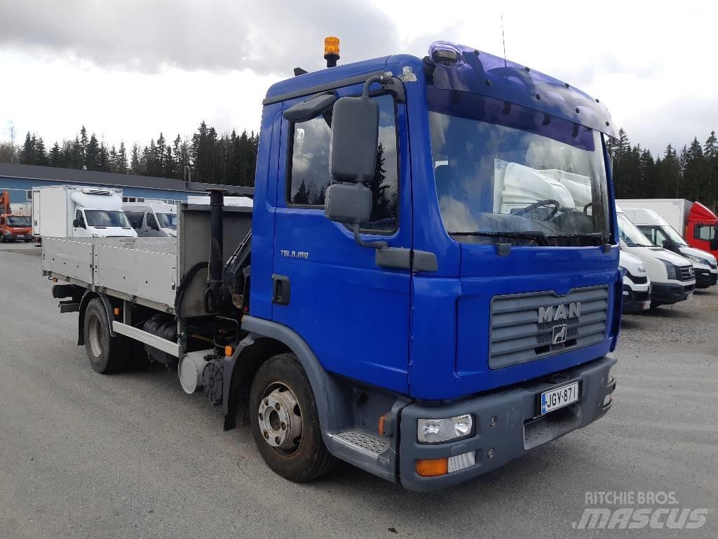 MAN TGL 8.180 Autožeriavy, hydraulické ruky