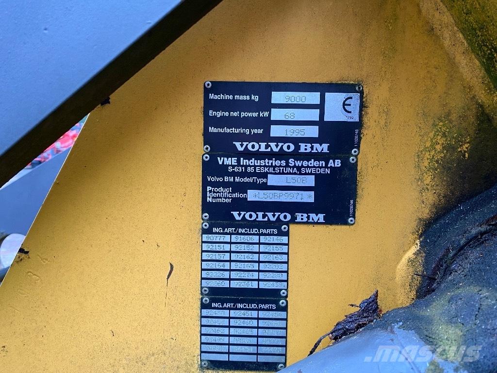 Volvo BM L 50 Viacúčelové nakladače