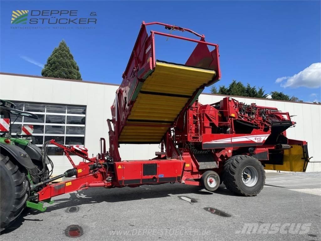 Grimme EVO 280 Cibuľové kombajny