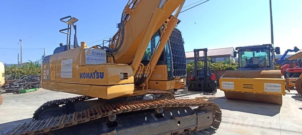 Komatsu PC 210 NLC-8 Pásové rýpadlá