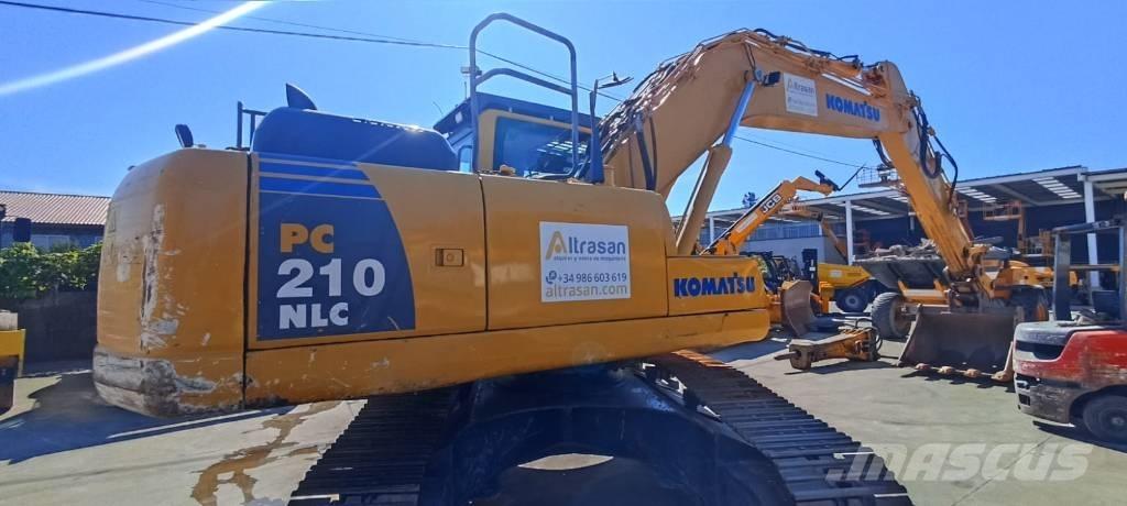 Komatsu PC 210 NLC-8 Pásové rýpadlá