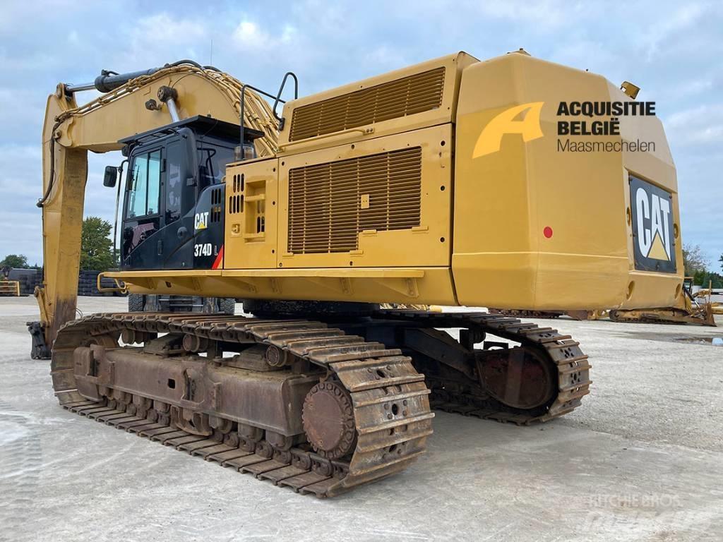 CAT 374DL Pásové rýpadlá