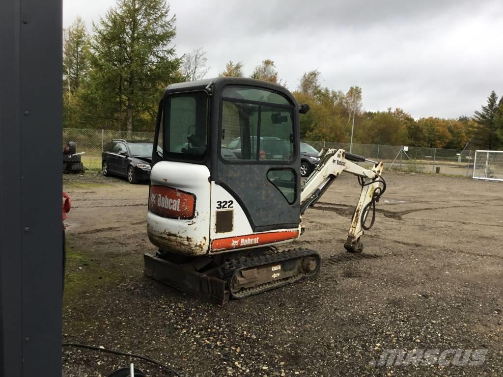 Bobcat 322 G Mini rýpadlá < 7t