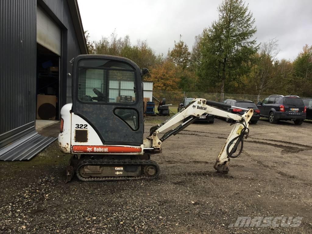 Bobcat 322 G Mini rýpadlá < 7t