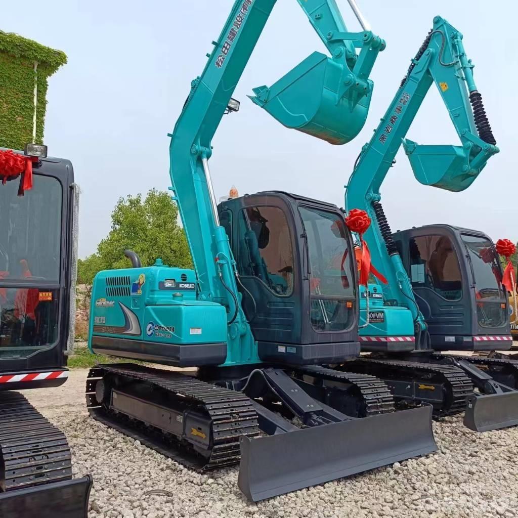 Kobelco SK 75 Pásové rýpadlá