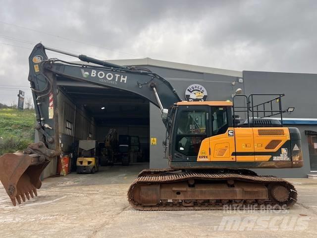 Hyundai hx220AL Pásové rýpadlá