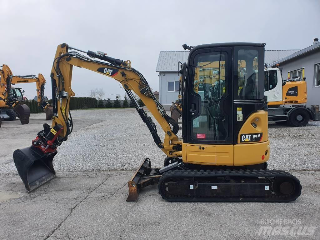 CAT 303.5 E CR Mini rýpadlá < 7t