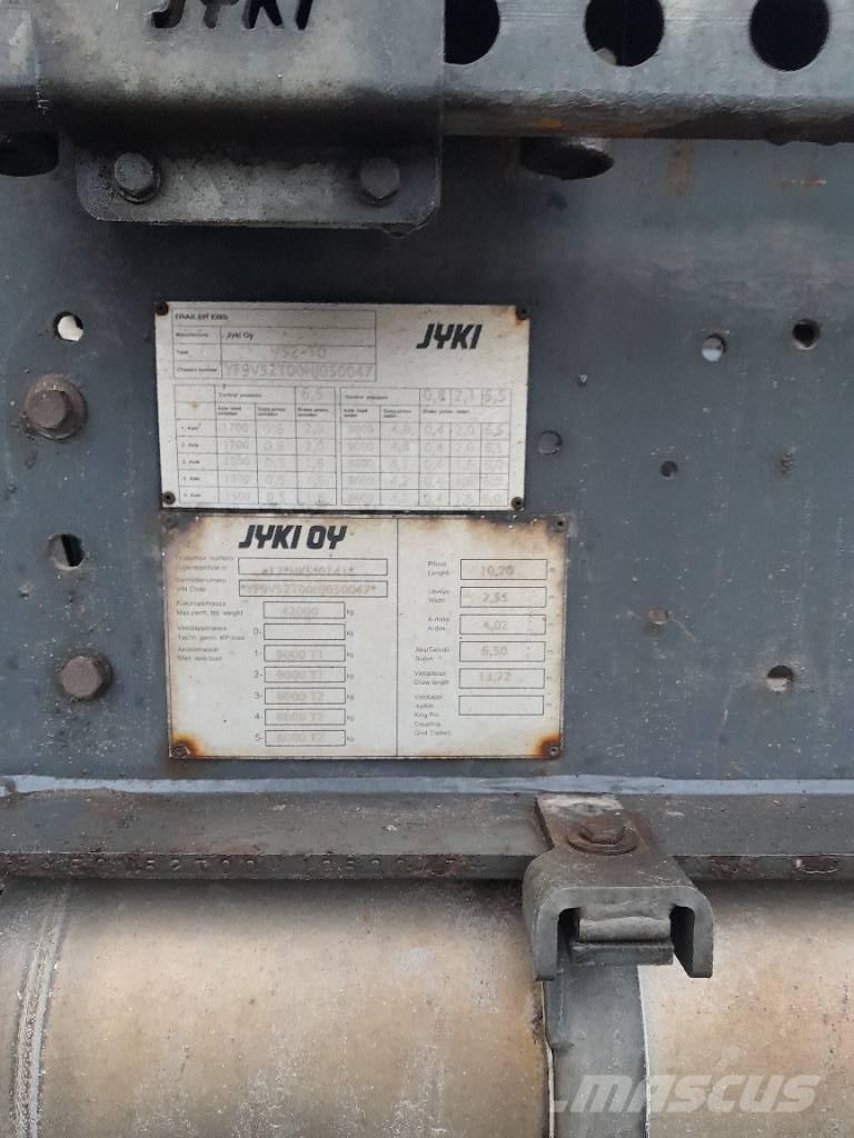 Jyki V52-T0 Prívesy na prepravu dreva