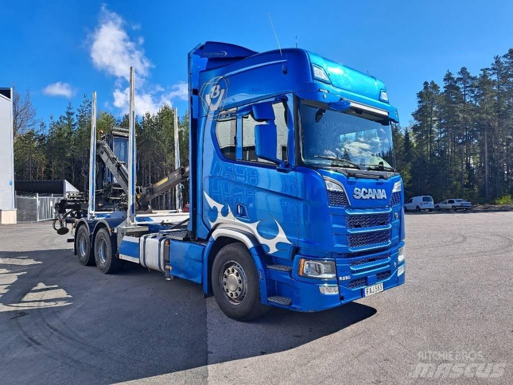 Scania R580B6X4NB Nákladné vozidlá na prepravu dreva