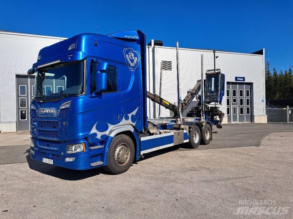 Scania R580B6X4NB Nákladné vozidlá na prepravu dreva