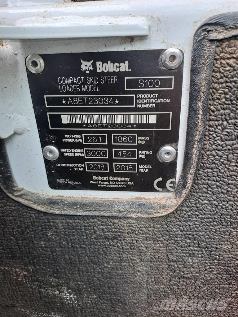 Bobcat S 100 Šmykom riadené nakladače