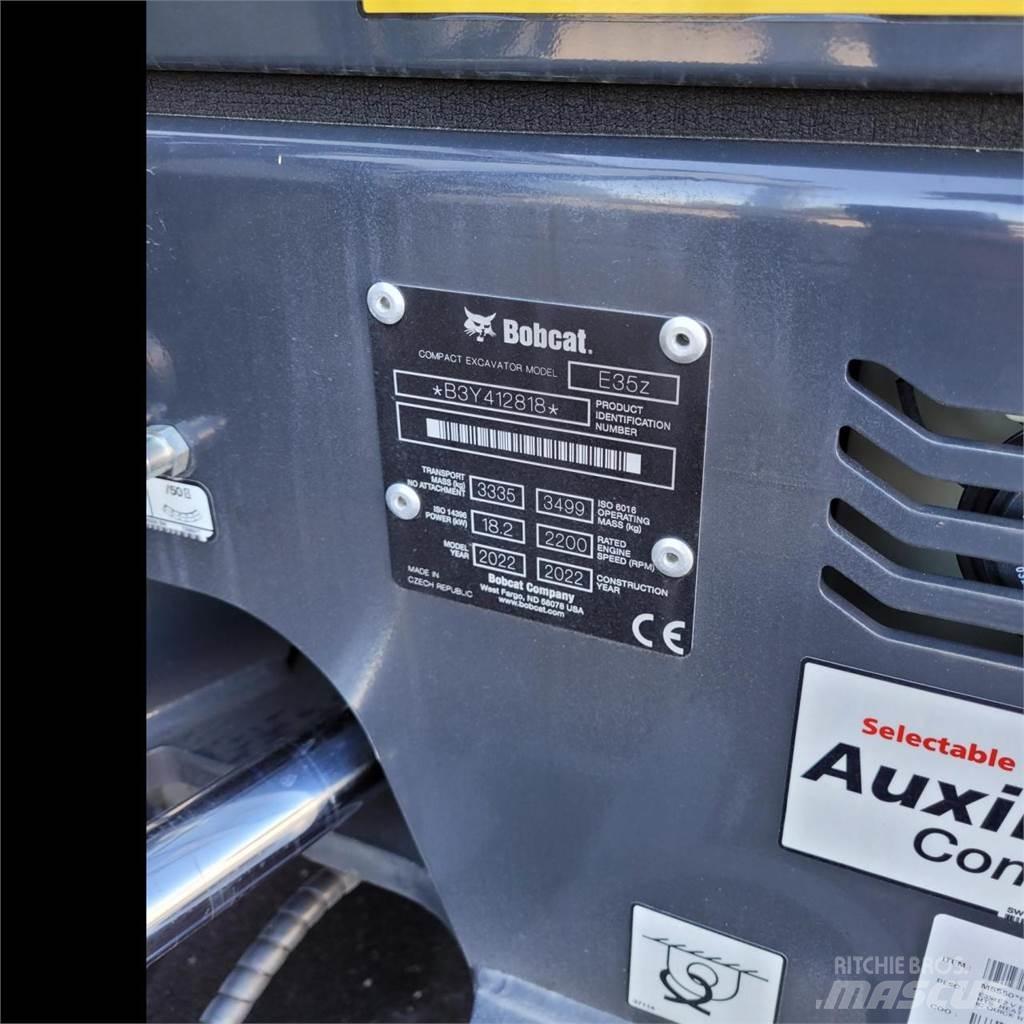 Bobcat E 35z Mini rýpadlá < 7t