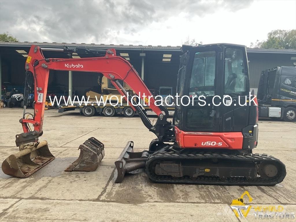 Kubota U 50-5 Mini rýpadlá < 7t
