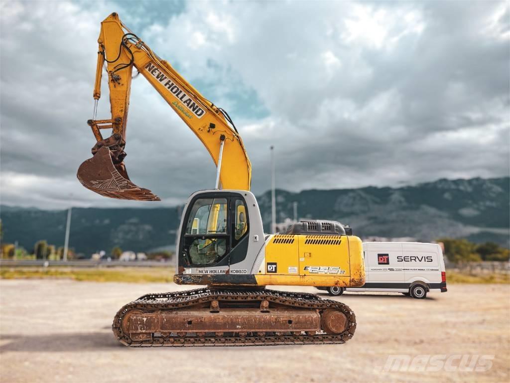 New Holland E 245 B Pásové rýpadlá