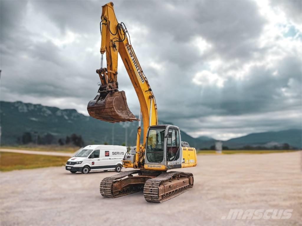 New Holland E 245 B Pásové rýpadlá