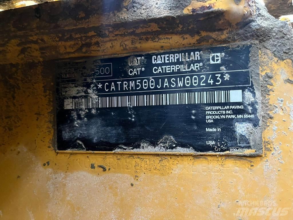 CAT RM500 Recyklovače asfaltu
