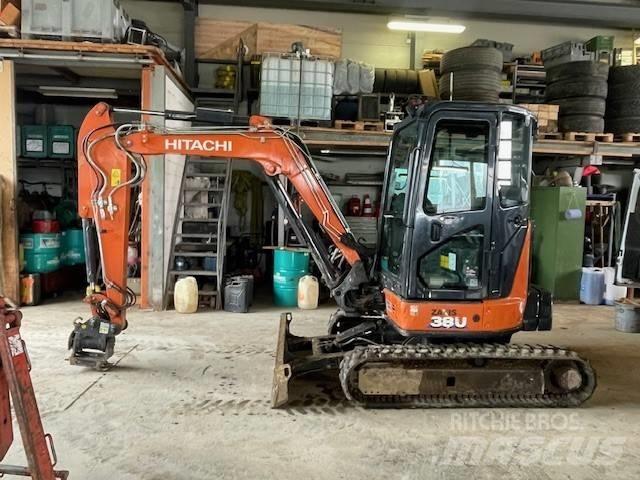 Hitachi ZX38U Mini rýpadlá < 7t