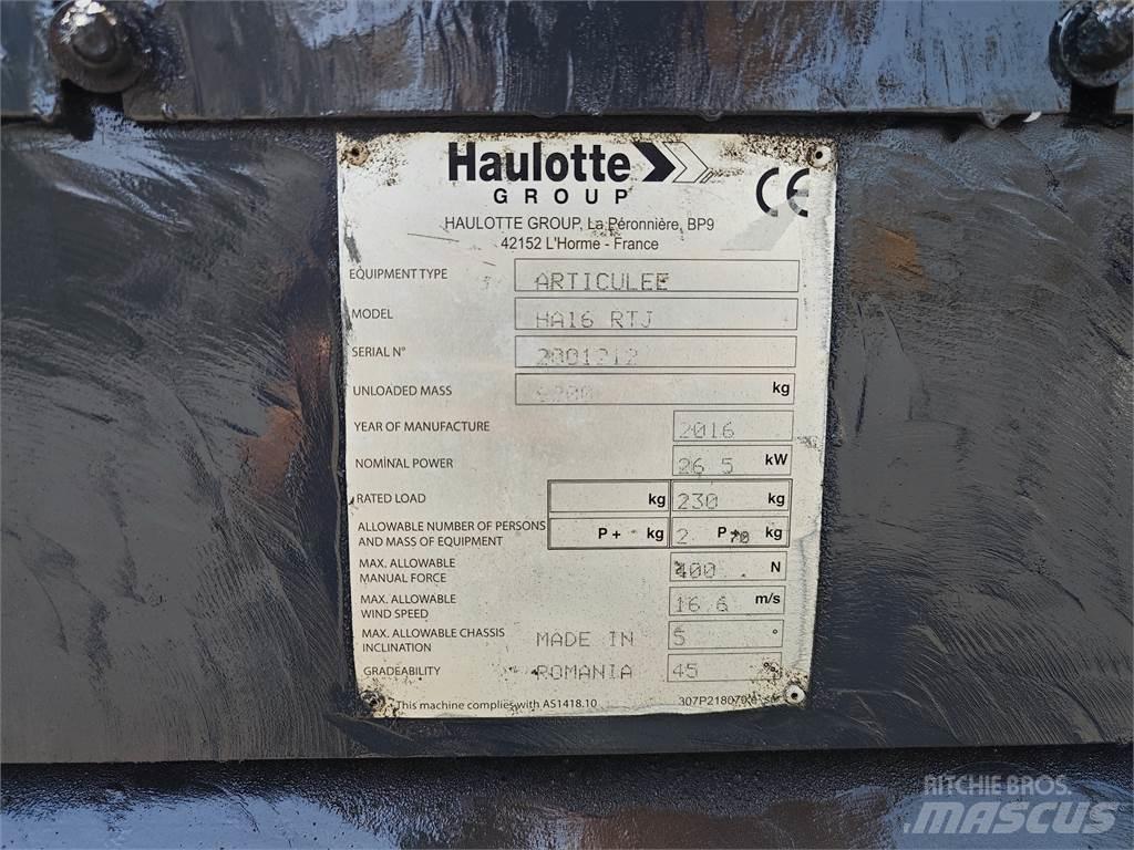 Haulotte HA16RTJ Kĺbové plošiny