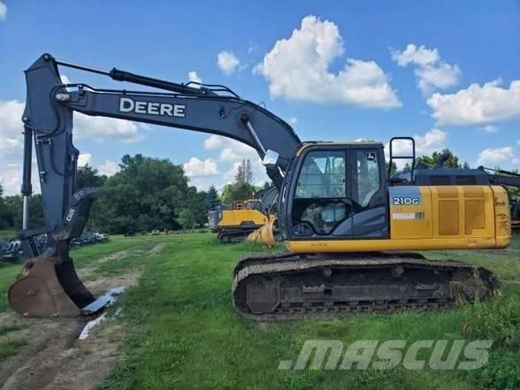 John Deere 210G LC Pásové rýpadlá