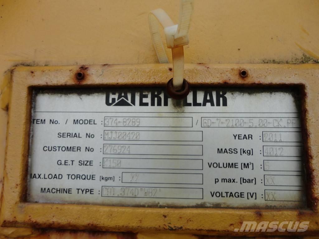 CAT 374 CAT bucket Lopaty