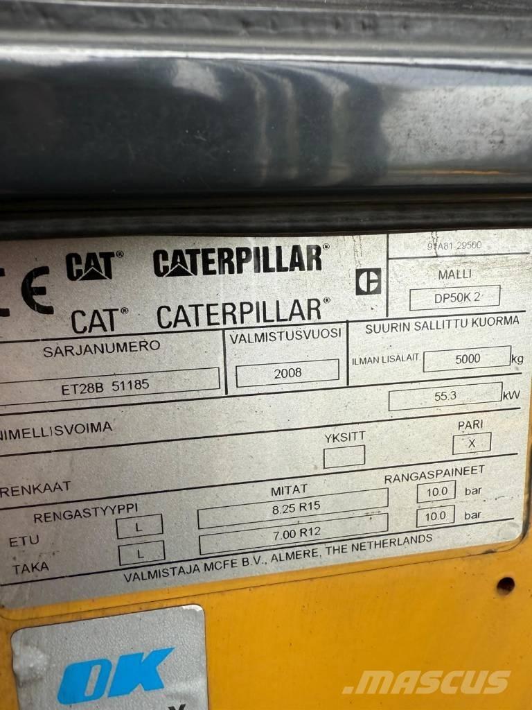 CAT DP50K2 Dieselové vozíky