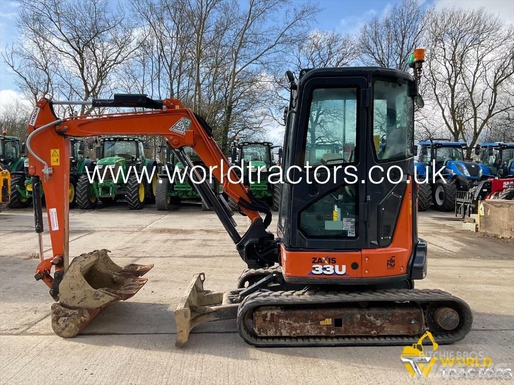 Hitachi ZX 33 U Mini rýpadlá < 7t