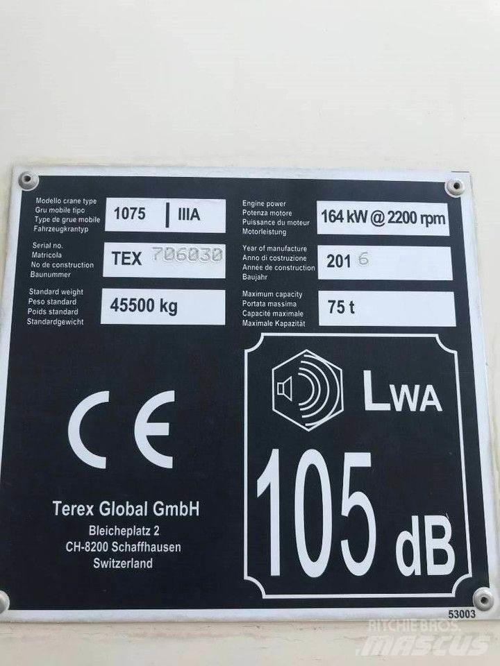 Terex 1075 Žeriavy pre ťažký terén