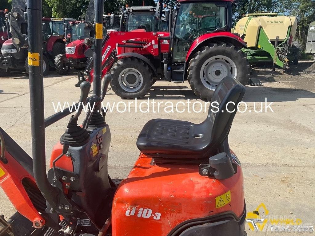 Kubota U 10-3 Mini rýpadlá < 7t