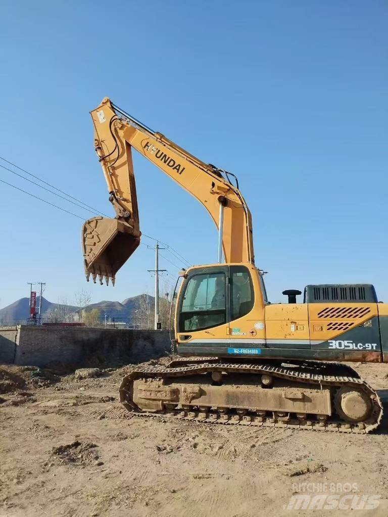 Hyundai R305lc-9t Pásové rýpadlá