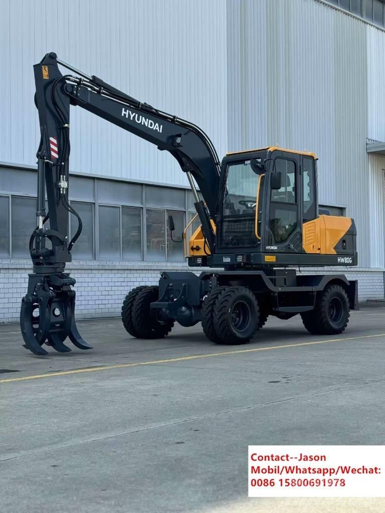 Hyundai HW80 Kolesové rýpadlá
