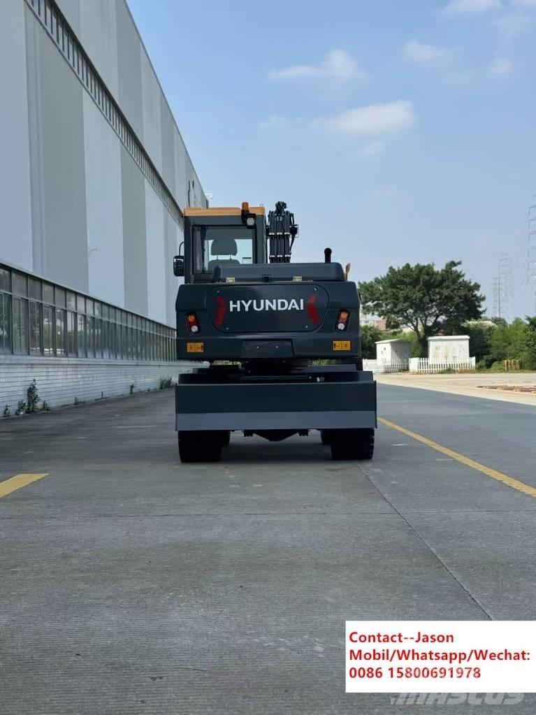 Hyundai HW80 Kolesové rýpadlá