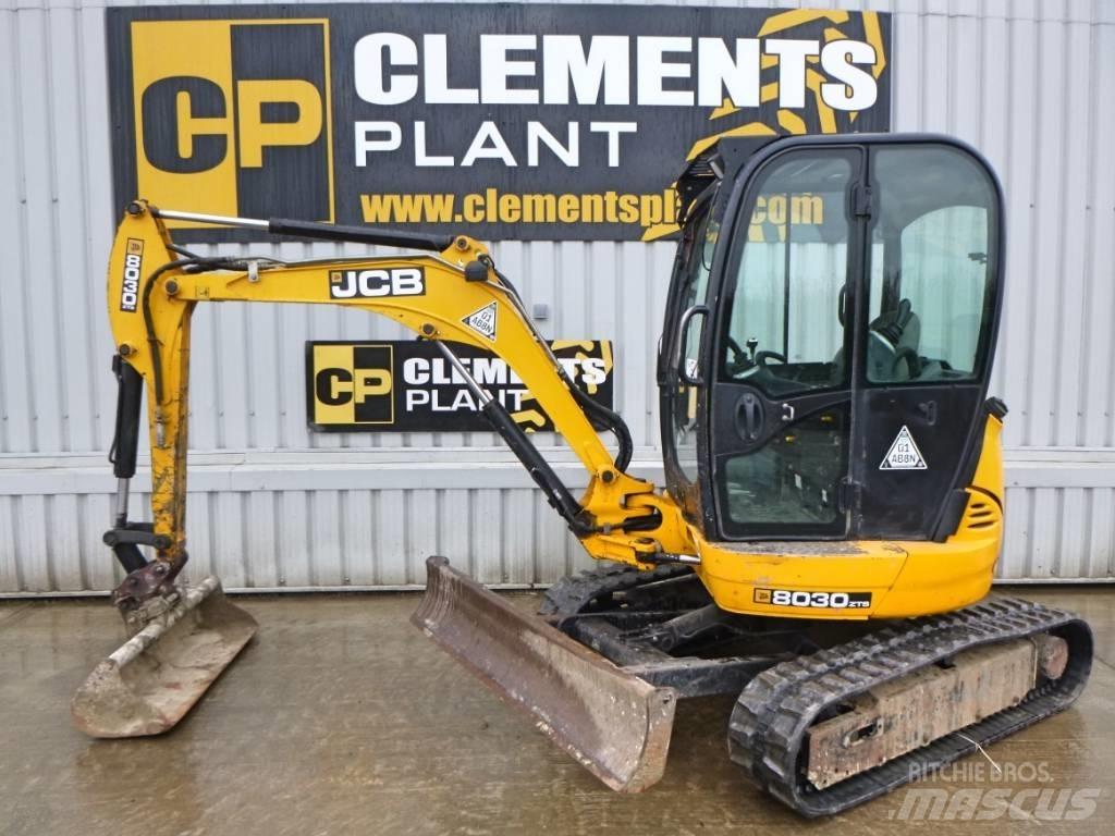 JCB 8030 ZTS Mini rýpadlá < 7t