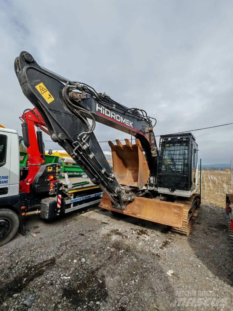 Hidromek HMK145L - 4SR Pásové rýpadlá