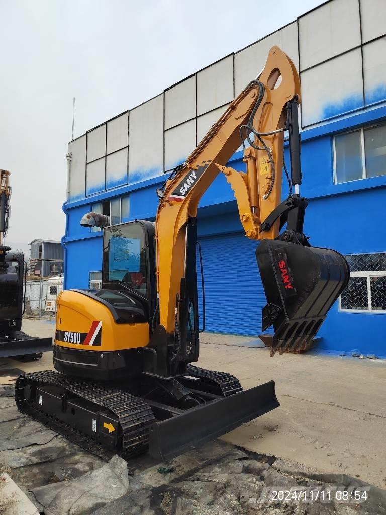 Sany 50u excavator Mini rýpadlá < 7t