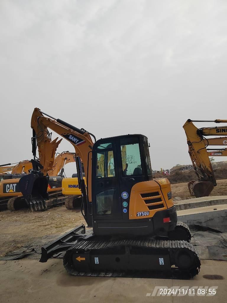 Sany 50u excavator Mini rýpadlá < 7t