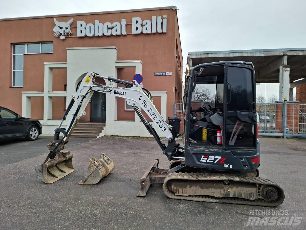 Bobcat E 27 Z Pásové rýpadlá