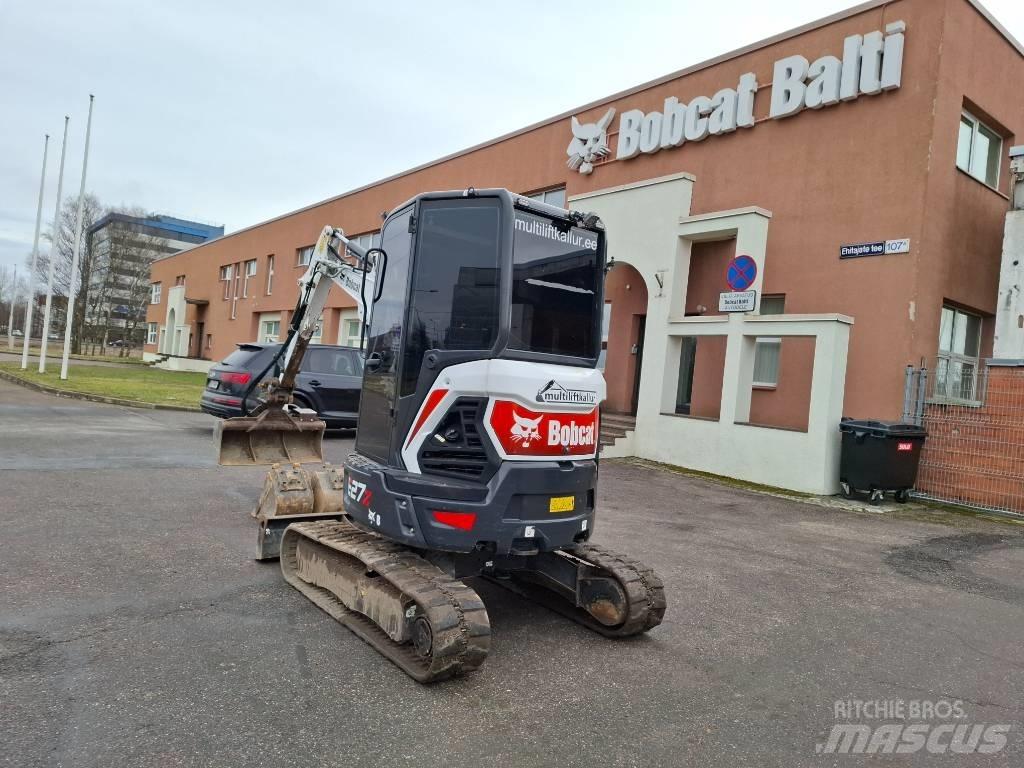 Bobcat E 27 Z Pásové rýpadlá