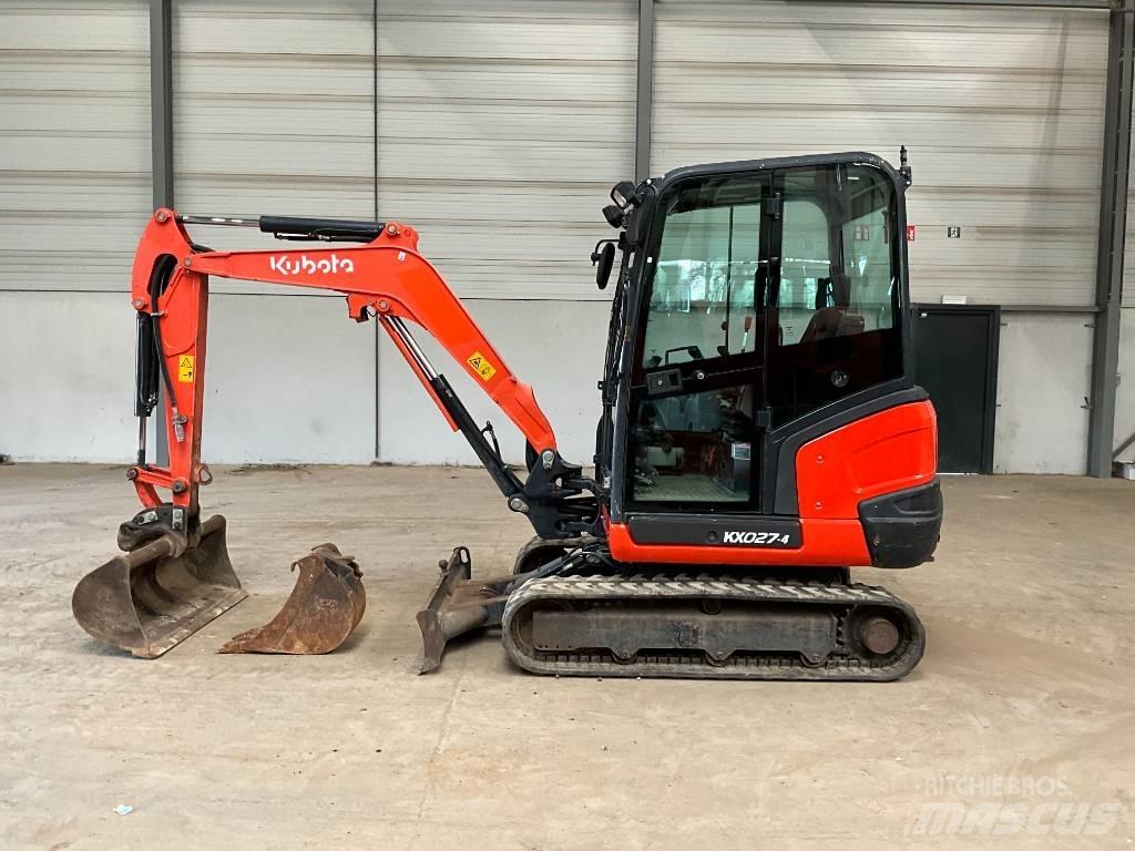 Kubota KX 027-4 Mini rýpadlá < 7t