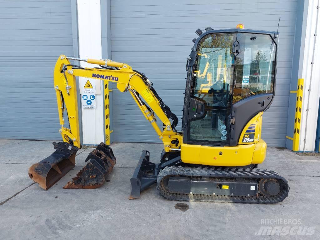 Komatsu PC26MR-5 Mini rýpadlá < 7t