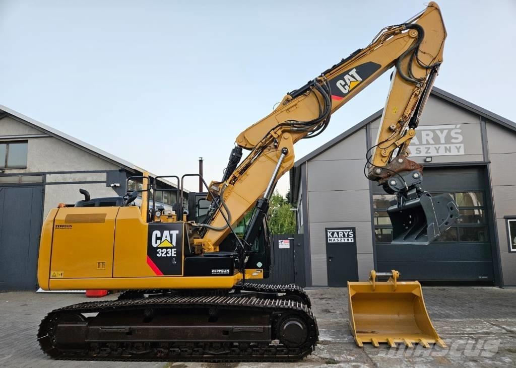 CAT 323 EL Pásové rýpadlá