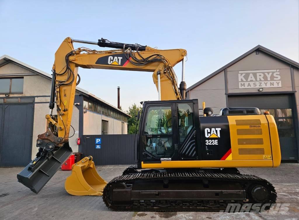 CAT 323 EL Pásové rýpadlá