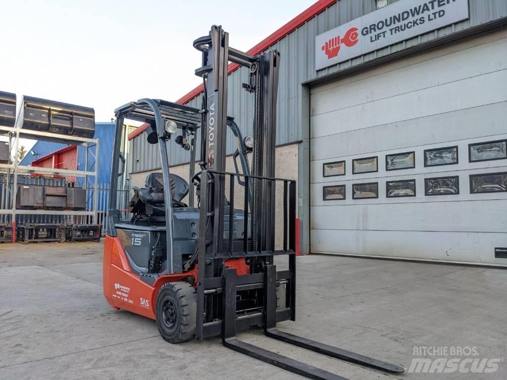 Toyota 8FBE15T Akumulátorové vozíky