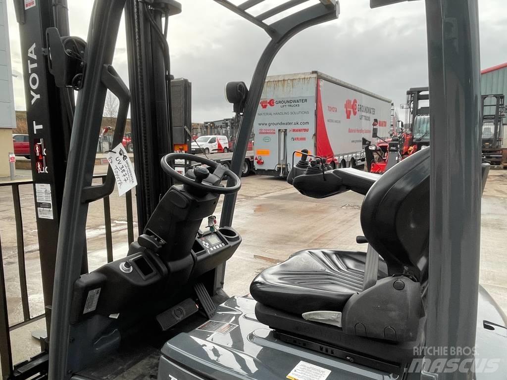 Toyota 8FBE15T Akumulátorové vozíky