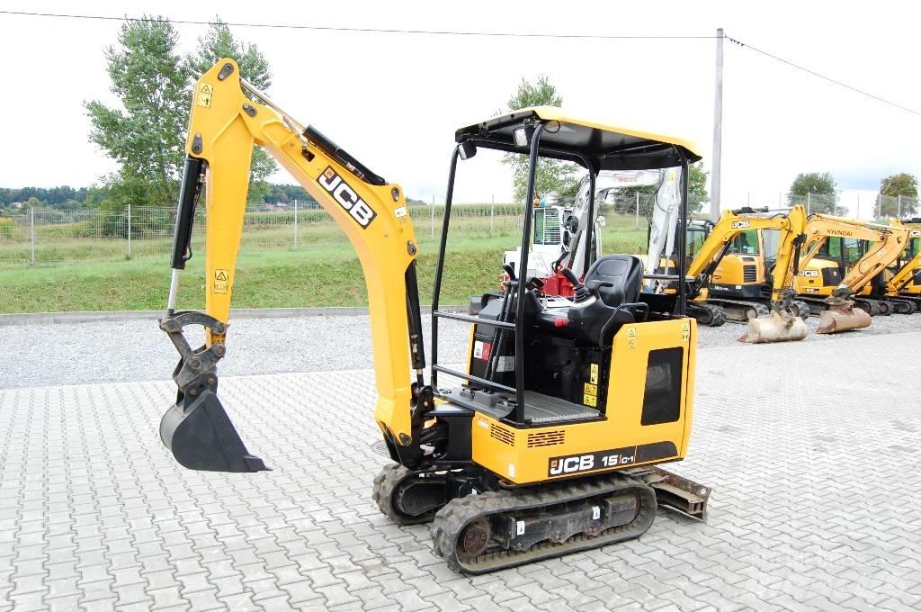 JCB 15 C-1 JCB 16C-1 Mini rýpadlá < 7t
