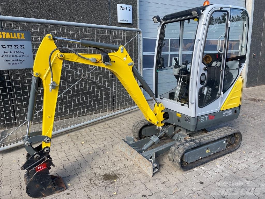 Wacker Neuson ET16 Mini rýpadlá < 7t
