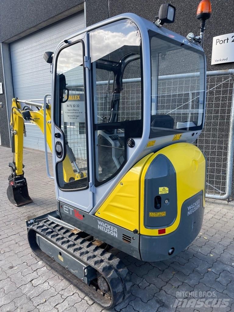 Wacker Neuson ET16 Mini rýpadlá < 7t