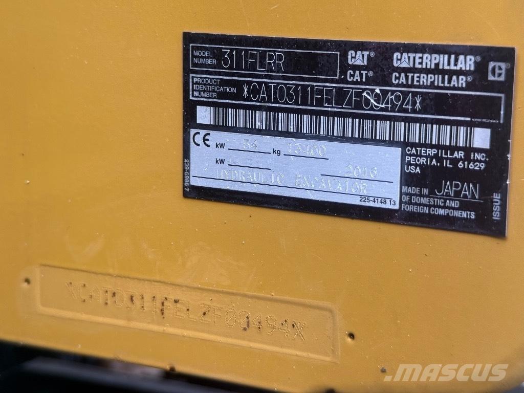 CAT 311 FL RR Pásové rýpadlá