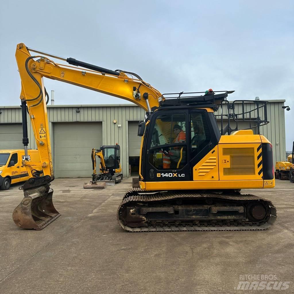 JCB 140 X Pásové rýpadlá