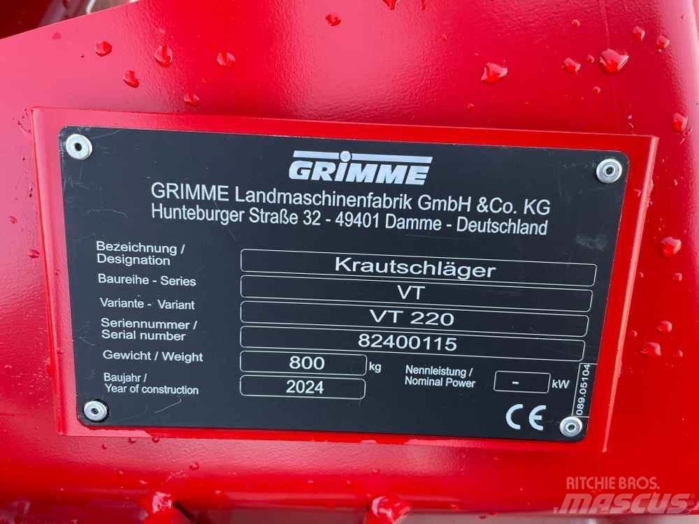 Grimme VT 220F Ďalšie poľnohospodárske stroje